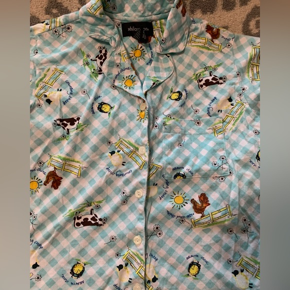 🆕 nwt womens farm animal pajama set - Picture 3 of 7